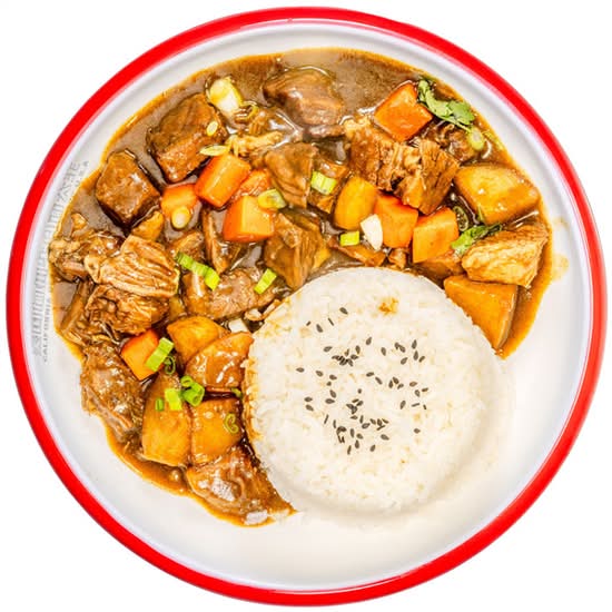 Curry Beef Rice Bowl 咖喱牛肉饭